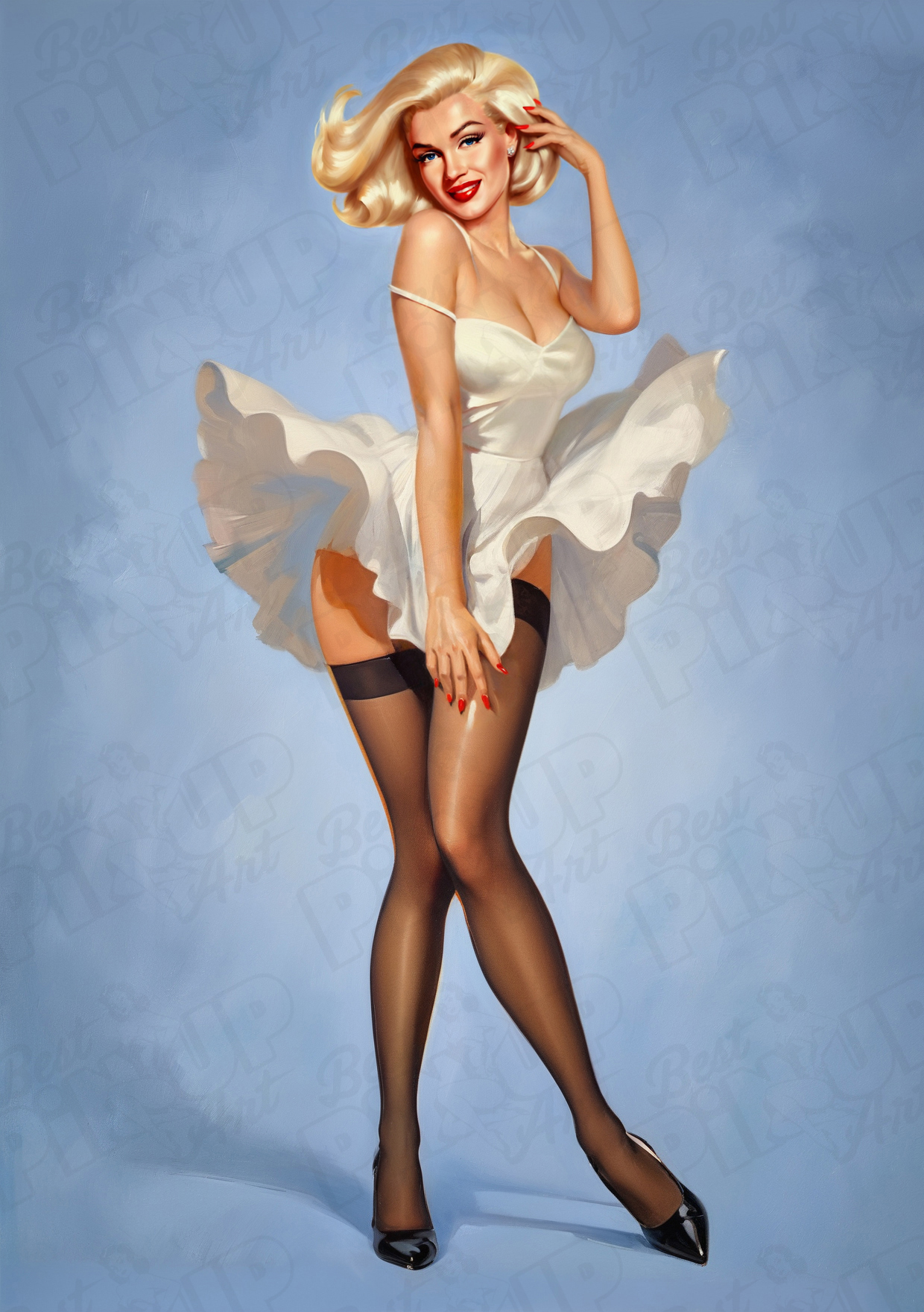 Marilyn #1 Hollywood Glamour Pin-Up