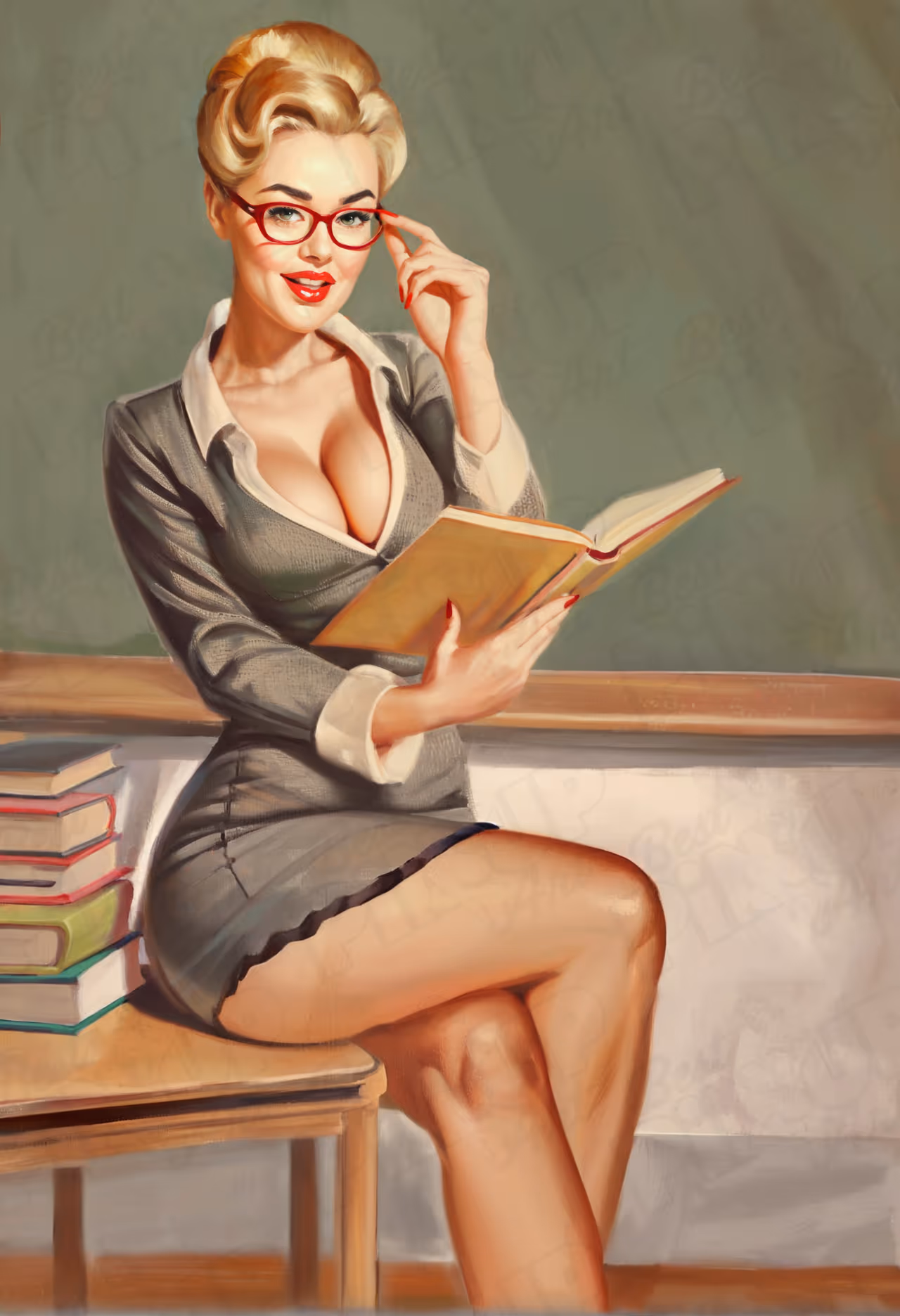 Scarlett #3 Bookish Temptation Teacher